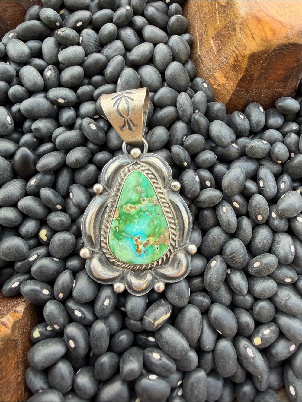 Native made Sonoran Gold Turquoise